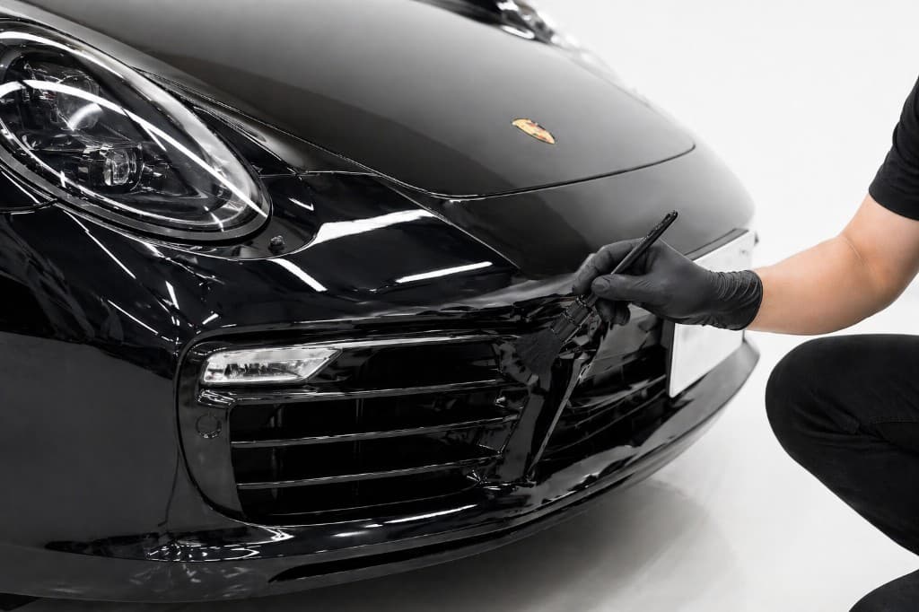 外部洗車の施工イメージ